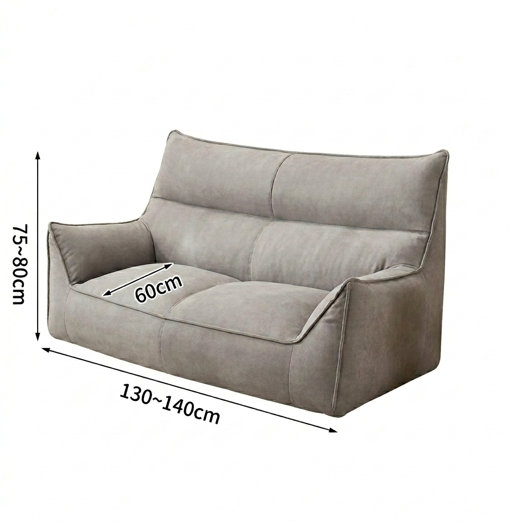 Canapé pouf 2 places inclinable - MyPouf