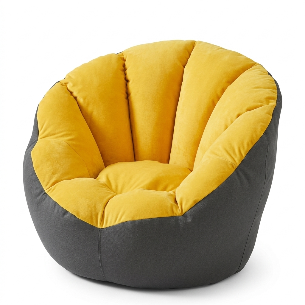 Pouf moderne en tissu style vintage MyPouf