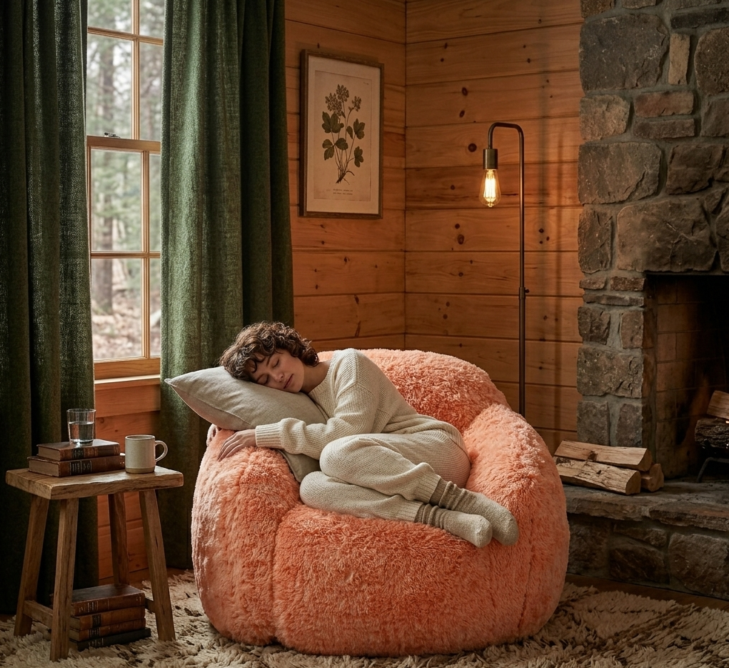 Fauteuil pouf accoudoirs - MyPouf