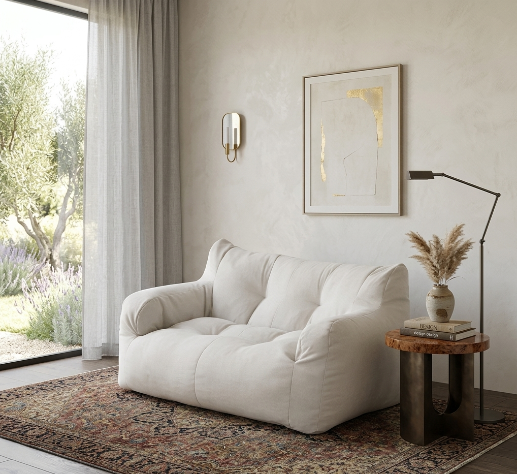 Canapé pouf double 2 places - MyPouf