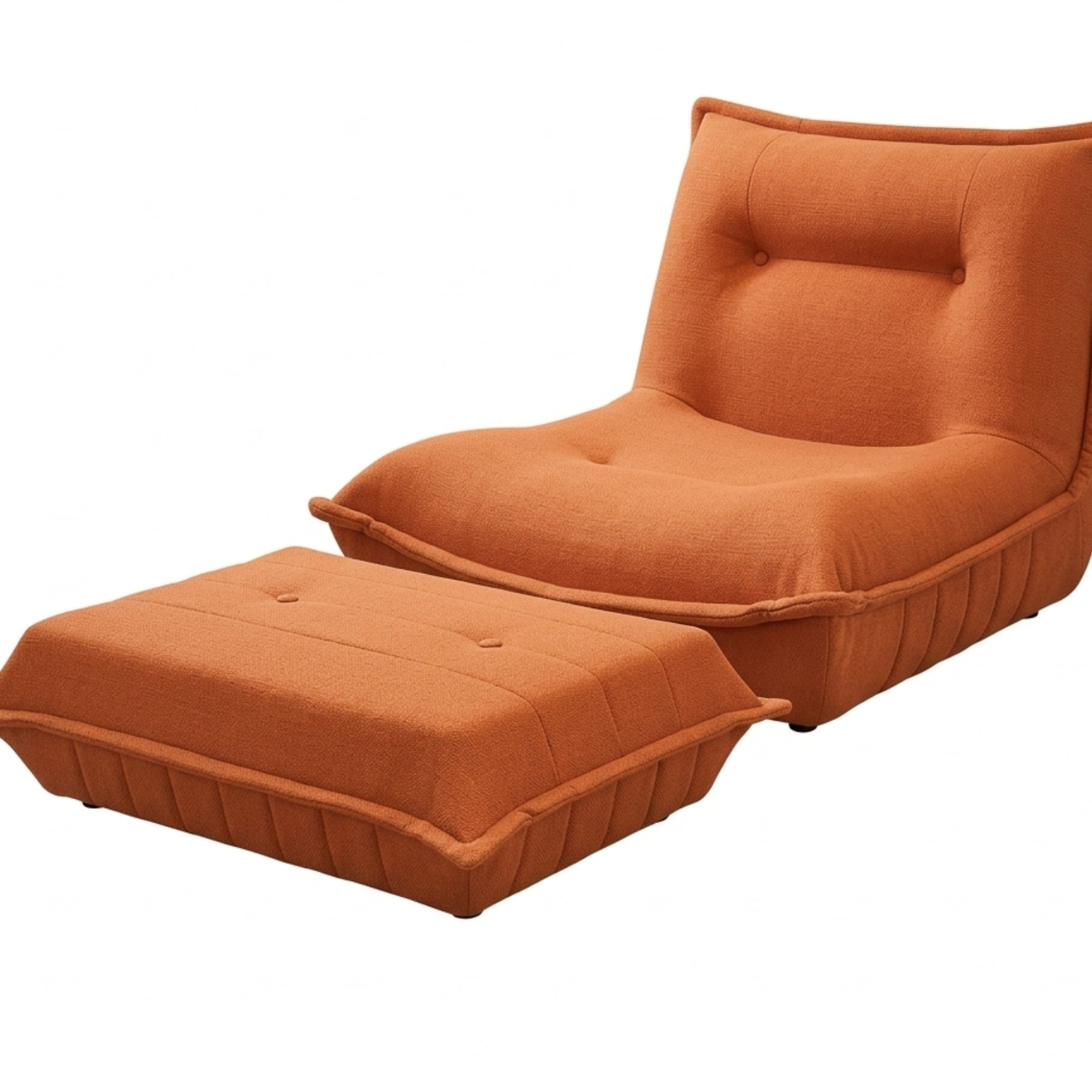Pouf chaise simple en tissu - MyPouf