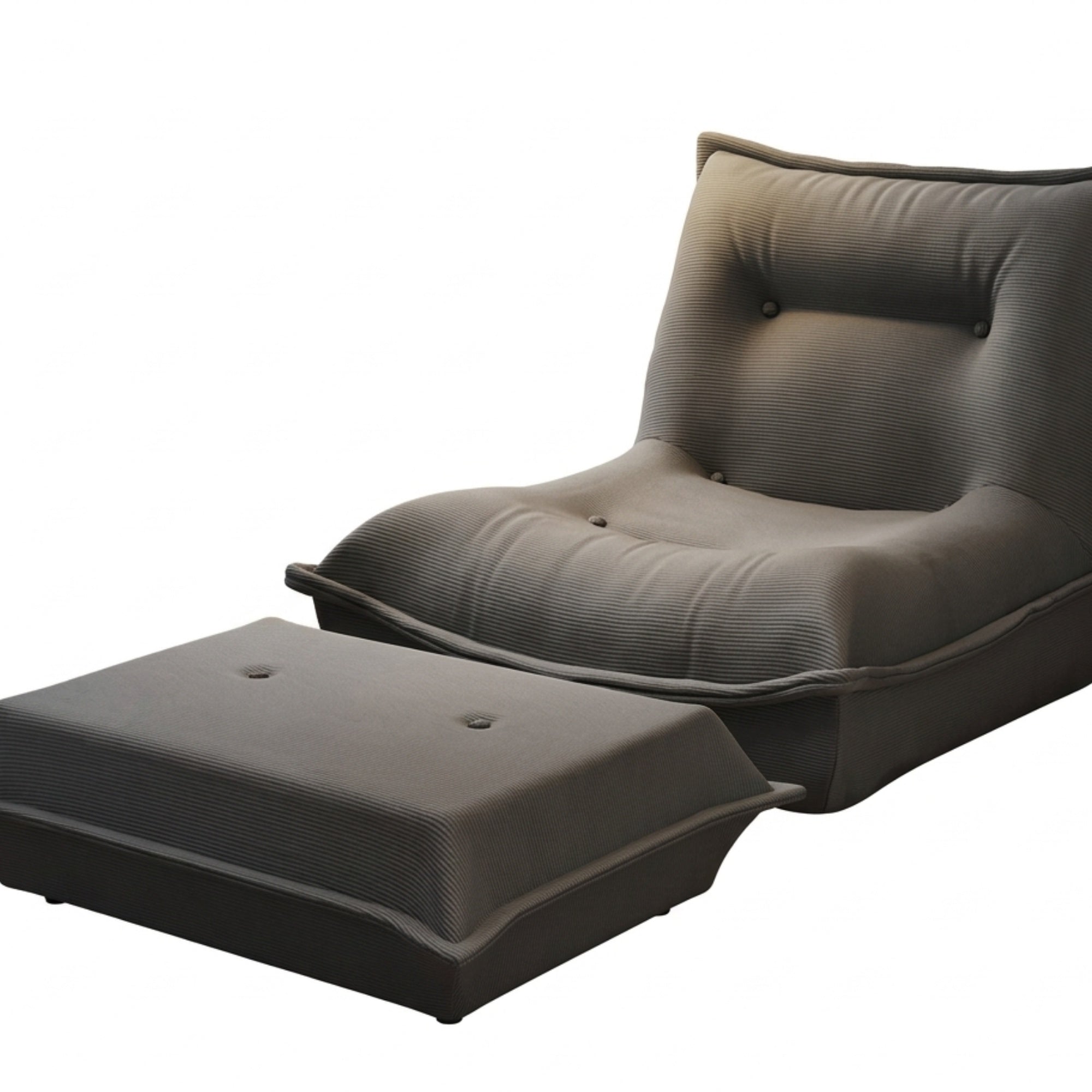 Pouf chaise simple en tissu - MyPouf