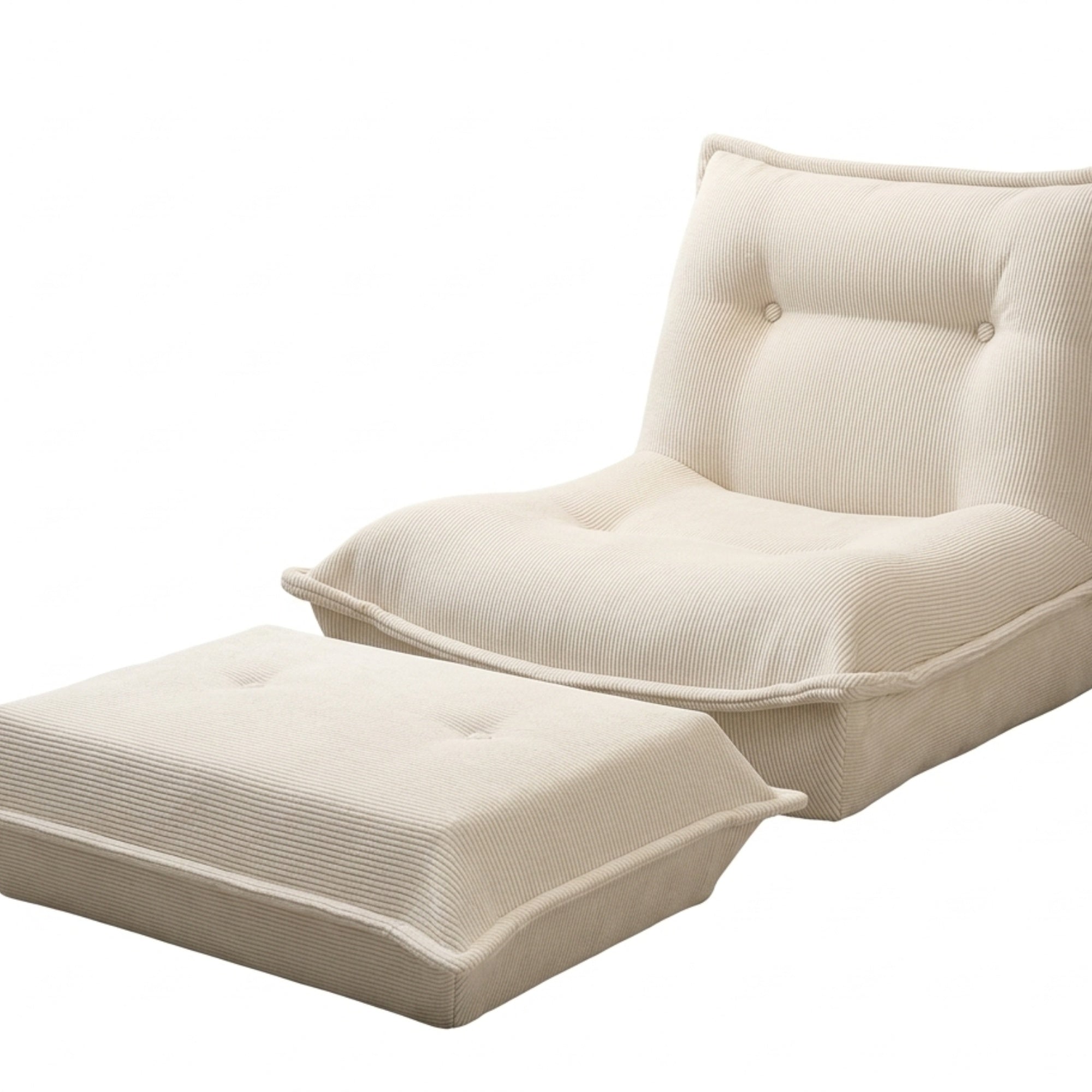 Pouf chaise simple en tissu - MyPouf