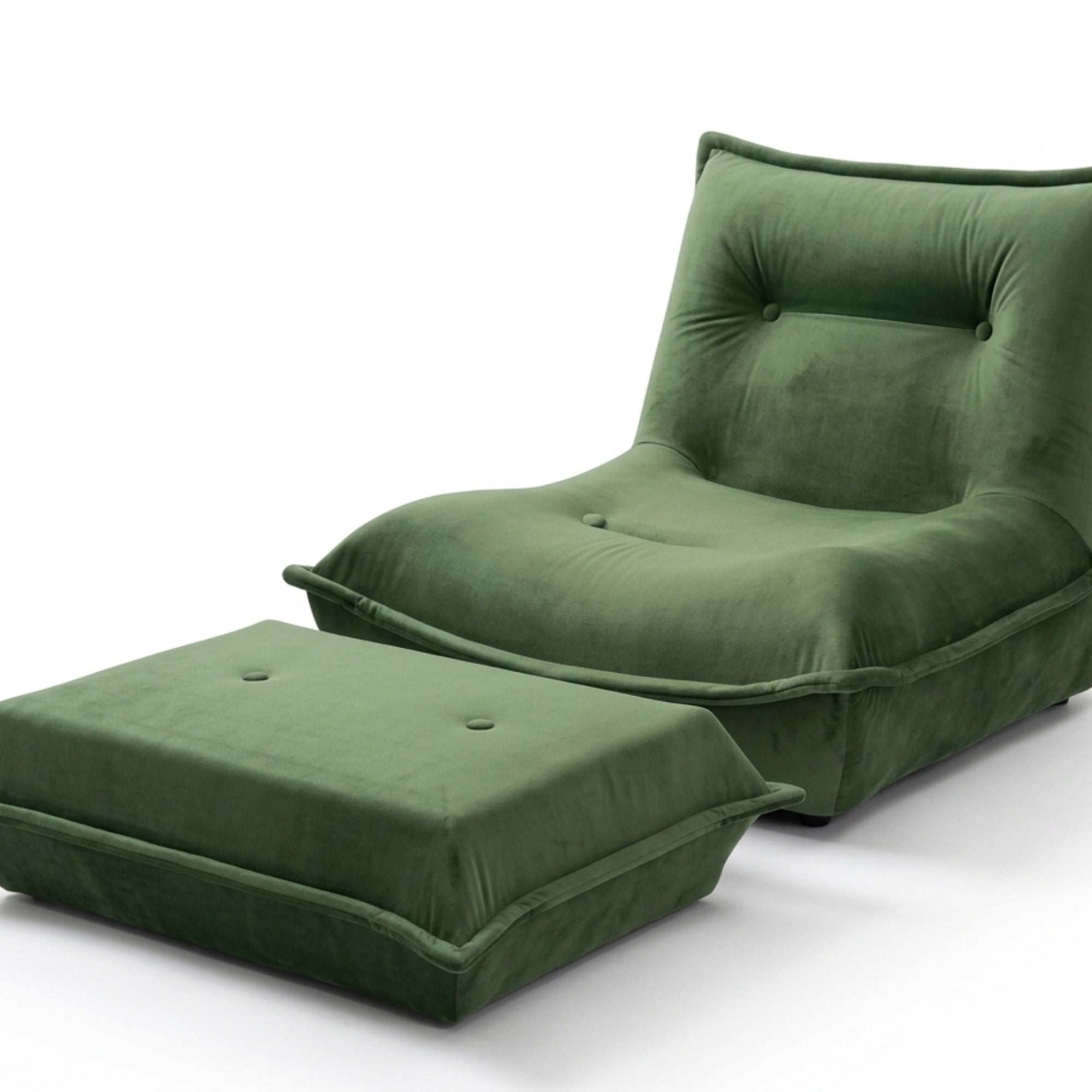 Pouf chaise simple en tissu - MyPouf