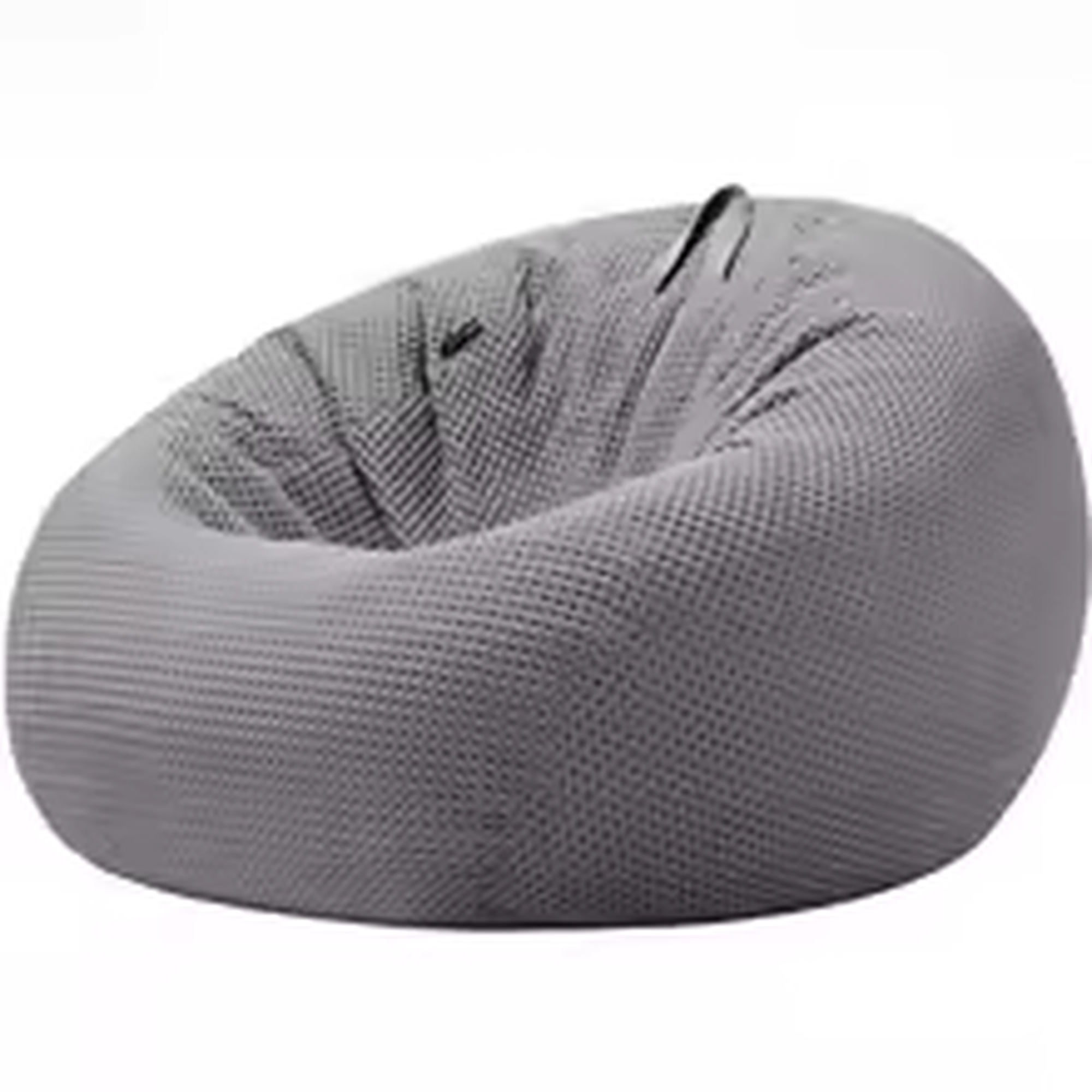 Pouf en coton gaufré avec rembourrage MyPouf