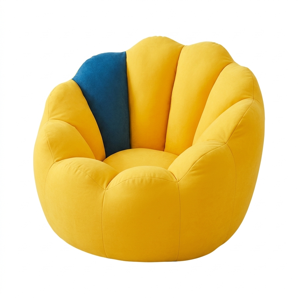 Pouf moderne en tissu style vintage MyPouf