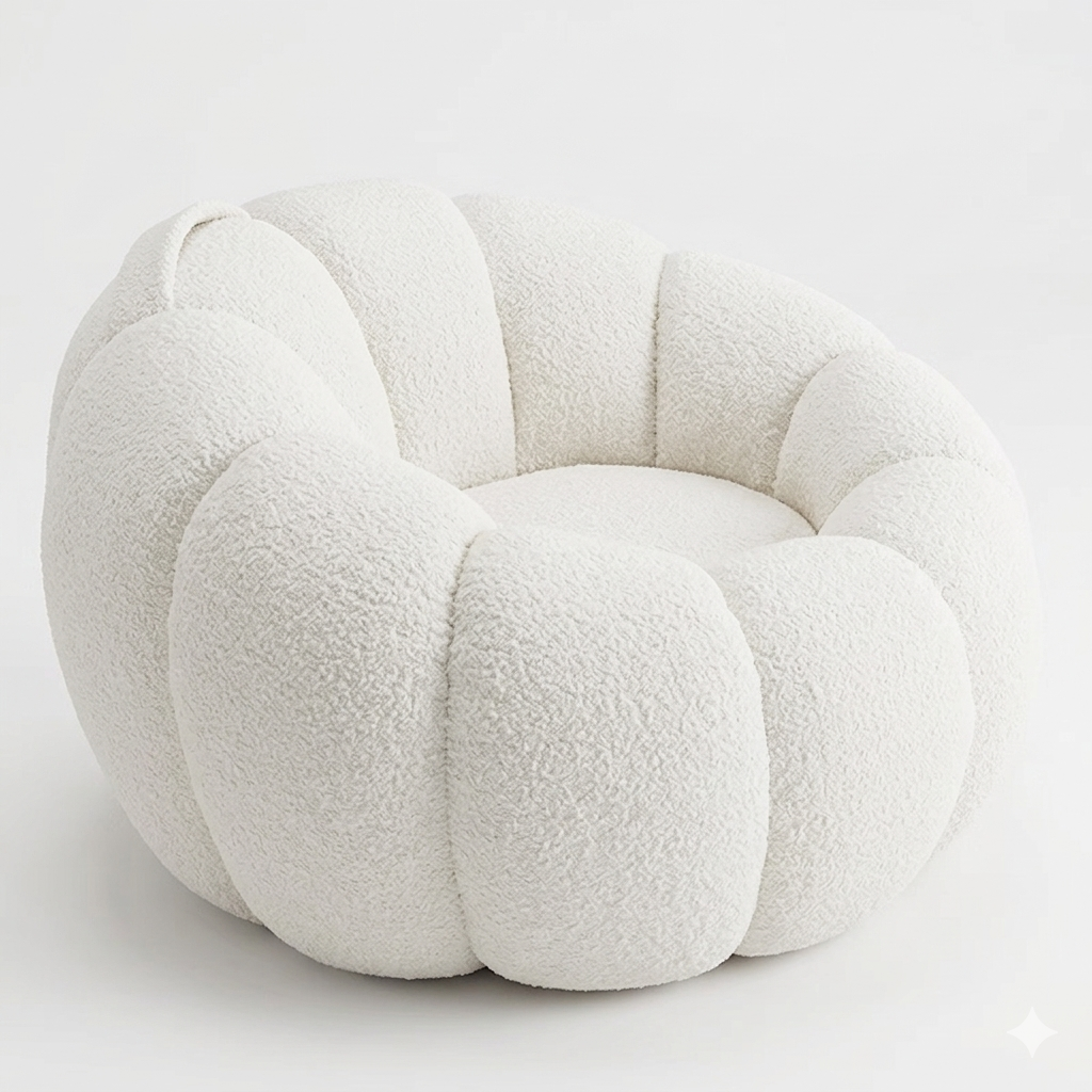 Pouf en tissu siège d’appoint - MyPouf
