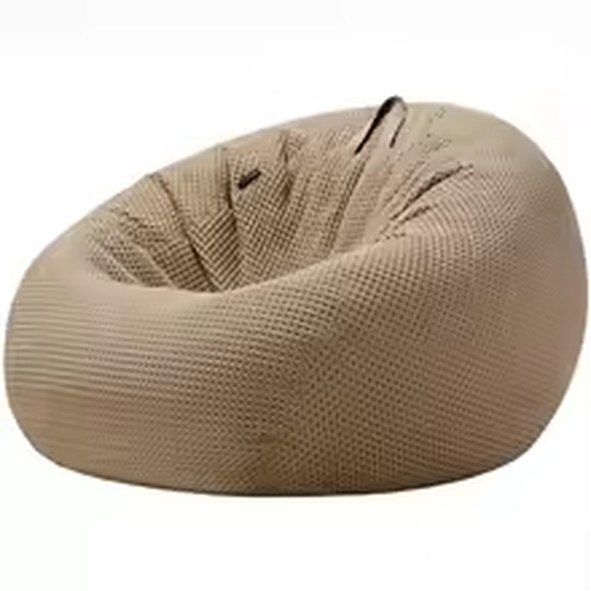 Pouf en coton gaufré avec rembourrage MyPouf